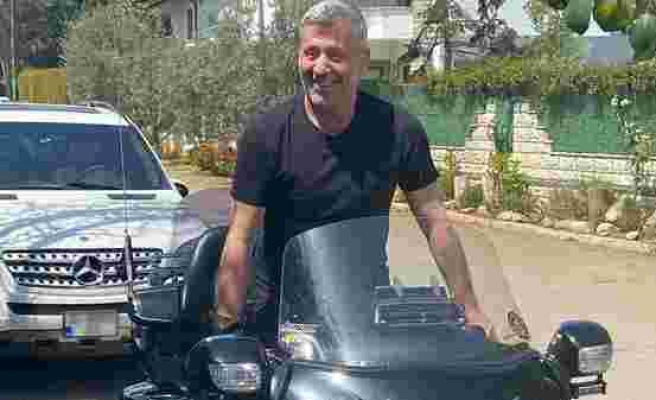 Metin Şentürk motosikletli pozuyla şaşırttı
