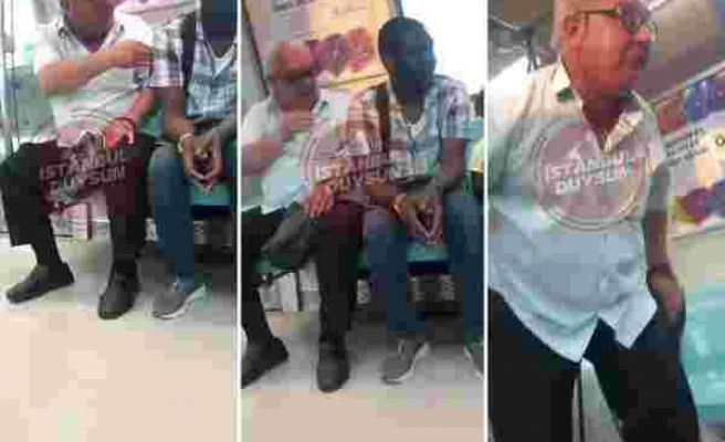 Metroda Siyahilere Hakaret Etmişti: Gözaltına Alındı