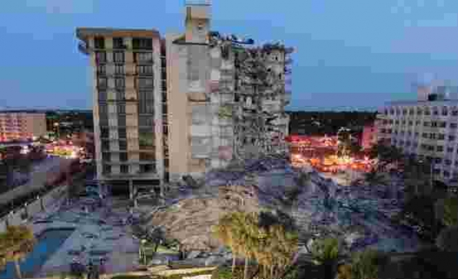 Miami'de Çöken Binada Hayatını Kaybedenlerin Sayısı 11 Oldu: 150'den Fazla Kişiden Haber Alınamıyor