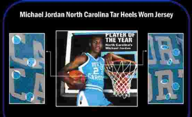 Michael Jordan'ın Üniversite Kariyerinde Giydiği Forma 1,38 Milyon Dolara Satıldı