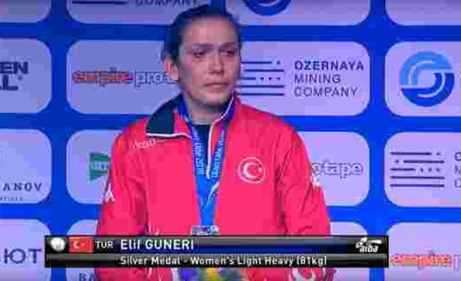 Milli boksör Elif Güneri gümüş madalya kazandı