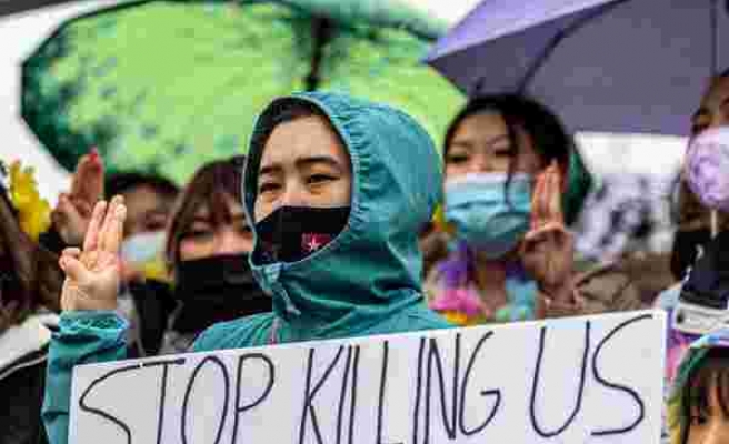 Myanmar'da Darbe Karşıtı Eylemlerin En Kanlı Günü: En Az 91 Protestocu Öldürüldü