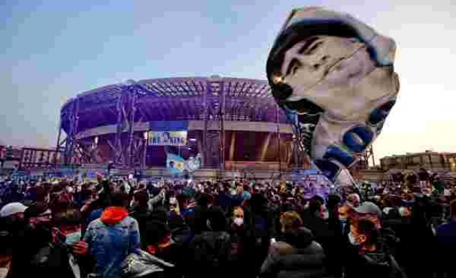 Napoli Stadının Adı 'Diego Armando Maradona' Olarak Değiştirildi