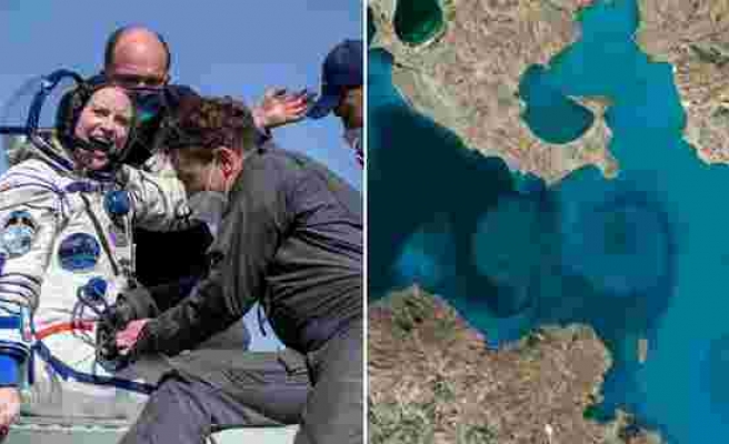 NASA'nın Yarışmasında Birinci Olmuştu: Van Gölü'nü Uzaydan Fotoğraflayan Astronot Dünya'ya Döndü