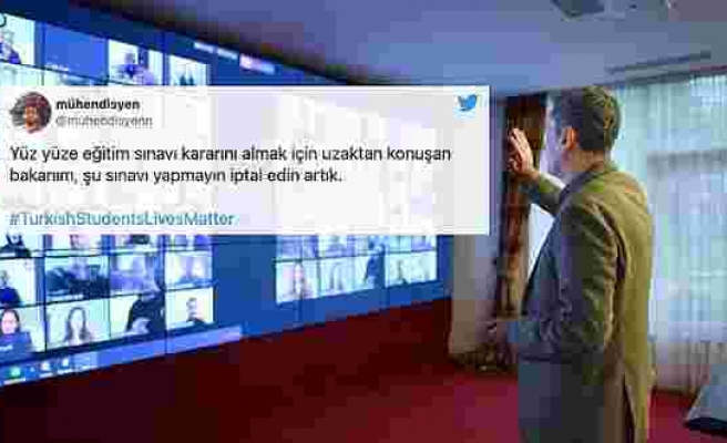 Öğrenciler Yüz Yüze Sınavlara Tepkili: #TurkishStudentsLivesMatter Etiketinde 1,5 Milyona Yakın Tweet Atıldı!