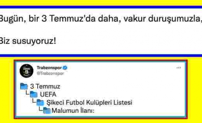 Ortalık Fena Hâlde Karıştı: Fenerbahçe ile Trabzonspor Arasındaki 3 Temmuz Gerilimi Gündeme Damgasını Vurdu!