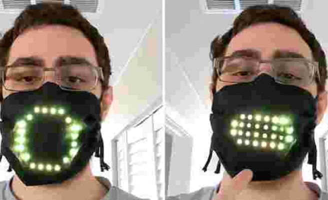 Oyun Tasarımcısı Sese Sağduyu LED Işıklı Maske Yaptı