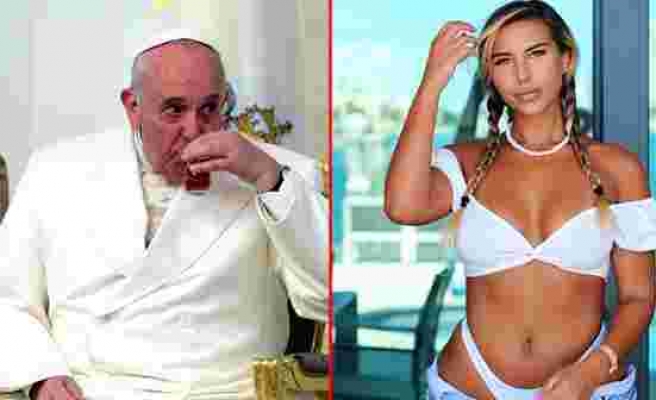 Papa Francis, sosyal medya hesabından dünyaca ünlü modele beğeni attı