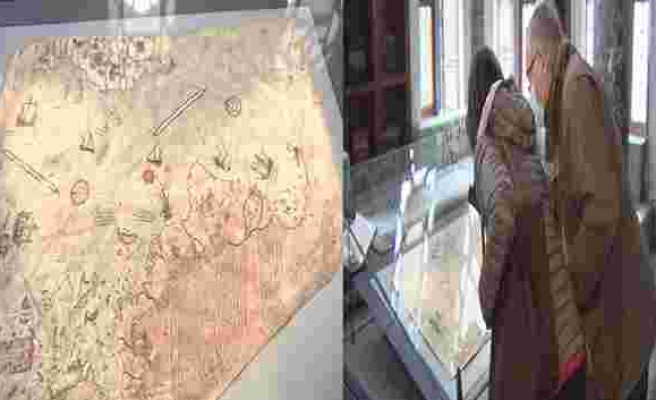 Piri Reis’in 508 yıllık haritası Topkapı Sarayı’nda