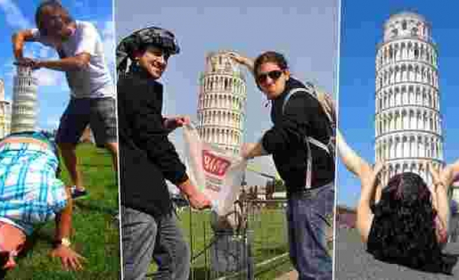 Pisa Kulesi'ni İtermiş Gibi Yapmak Yerine Verilecek 17 Yaratıcı Poz