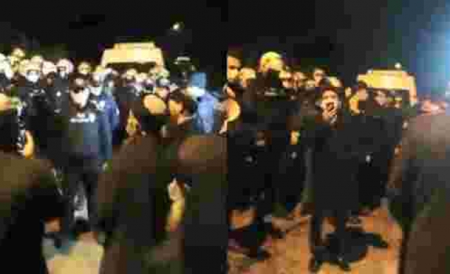 Polisle Müritler Arasında Gerginlik: Kocaeli'de Tarikat Liderinin Cenazesi, Dernek Bahçesine Gömülmüş