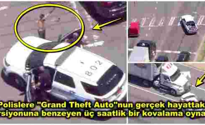 Polislerle Adeta Oyun Oynadı: 4 Araba Çalan ve 3 Saatlik Polis Kovalamacasında İki Kez Kaza Yapan Adam