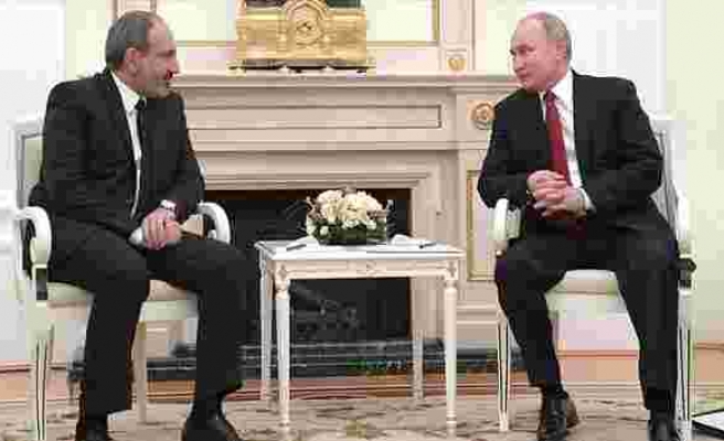 Putin ve Paşinyan Dağlık Karabağ için bir araya geldi