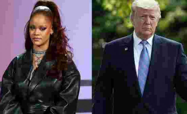 Rihanna’dan Donald Trump’a iğneleyici sözler