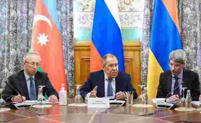 Rusya, Azerbaycan ve Ermenistan dışişleri bakanlarından barış toplantısı