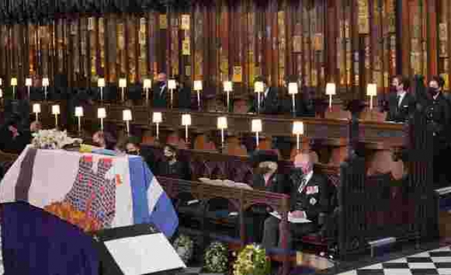 Sadece 30 Kişi Katıldı: Edinburgh Dükü Prens Philip'e Veda