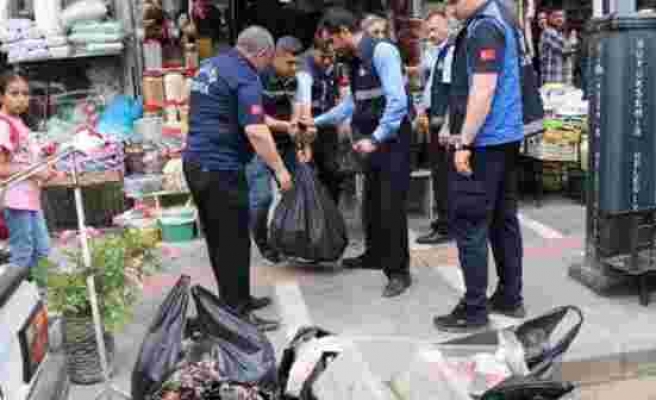 Şanlıurfa'da yere dökülen biberleri satan esnafa 8 bin 500 lira para cezası verildi - Haberler