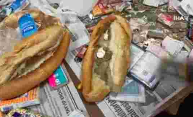 Şaşırtan Dilenci Operasyonu: Ekmek Arasından Bile Para Çıktı