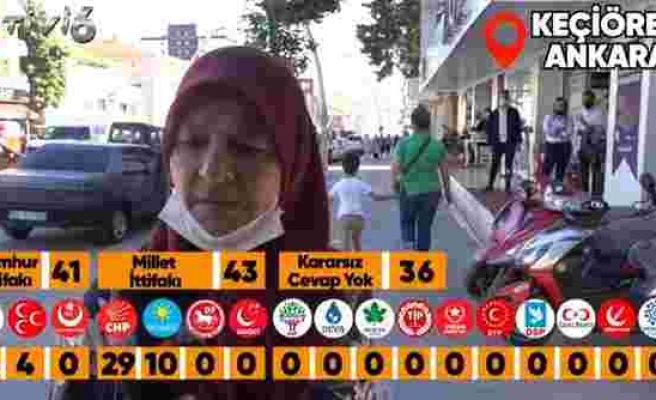 Seçim Olsa Kime Oy Verirdiniz? Sorusuna İlk Önce Ak Parti Sonra ise 'CHP'ye Veririm Ne AKP'si' Diyen Vatandaş