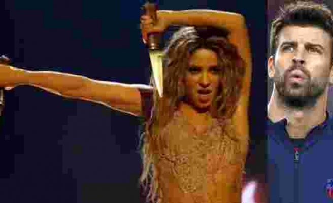 Shakira sahnede intikam rüzgarı estirdi