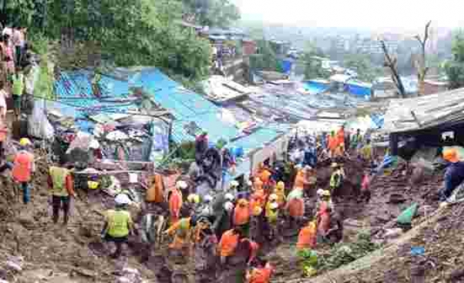 Şiddetli yağışlar dünyayı esir almış durumda! Hindistan'da toprak kayması can aldı: 25 ölü