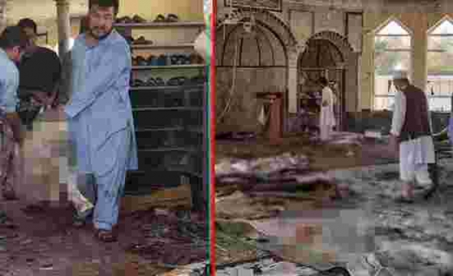 Son Dakika! Afganistan'da cuma namazı sırasında bir camiye bombalı saldırı düzenlendi: 100 ölü