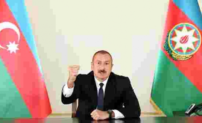 Son Dakika! Aliyev, Ermenistan'ın saldırı sonrası kameralar karşısına geçti: Şehitlerimizin kanı yerde kalmayacak