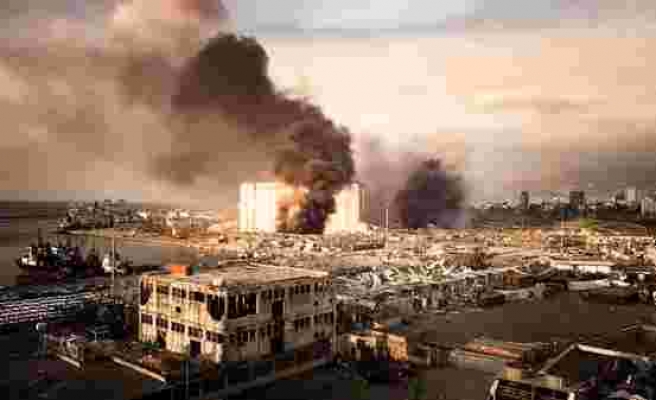 Son Dakika: Beyrut'u yıkan büyük patlamada ölü sayısı 135'e yükseldi