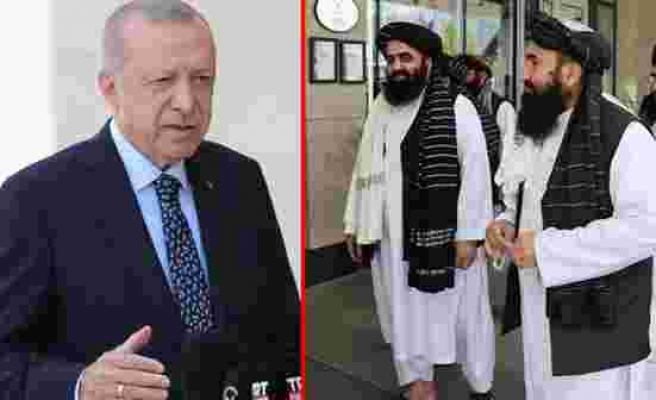 Son Dakika: Cumhurbaşkanı Erdoğan, Taliban'la yapılan görüşmenin detaylarını anlattı: İnsanı yardım talepleri oldu