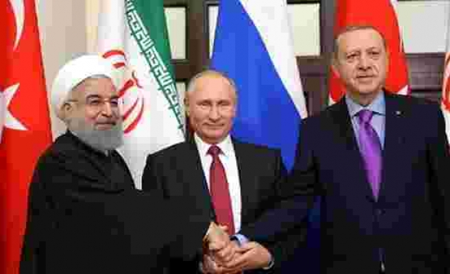 Son Dakika: Erdoğan, Putin ve Ruhani yarın Suriye'yi görüşecek