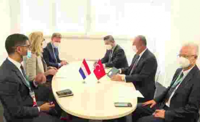 Son dakika haberleri... Dışişleri Bakanı Çavuşoğlu, Lübnan Başbakan Yardımcısı Akar bir araya geldi
