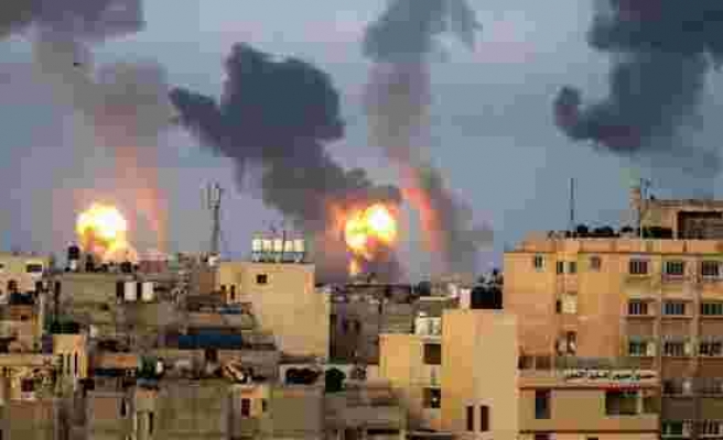 Son Dakika! İsrail, Gazze'de Çalışma ile Sosyal Kalkınma bakanlıklarının bulunduğu iki binayı bombaladı