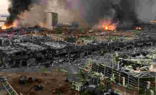 Son Dakika: Lübnan'ın başkenti Beyrut'ta büyük patlama: 100'ü aşkın kişi hayatını kaybetti, 4000'e yakın yaralı var
