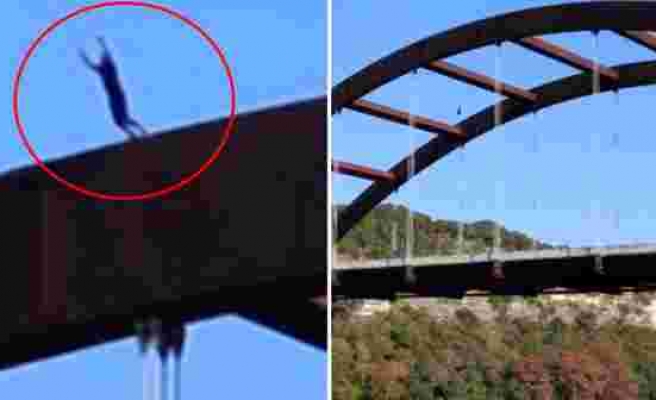 Şov yapayım derken hayatının hatasını yaptı! Köprüden nehre atlayan YouTuber kafatasını kırdı