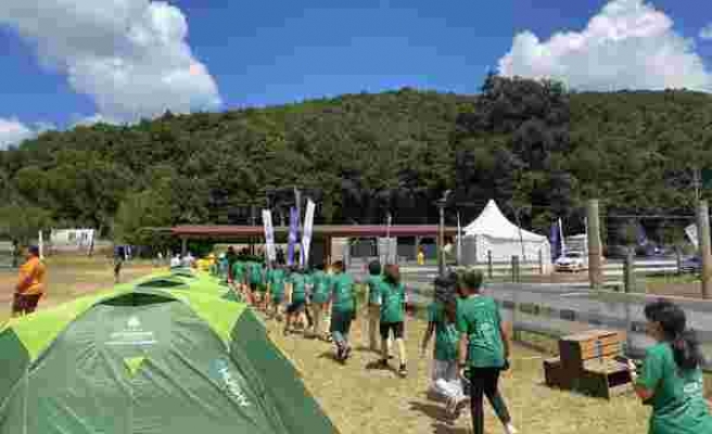 Spor İstanbul’dan çocukların keyifli vakit geçirdiği Doğa Kampı’na yoğun ilgi