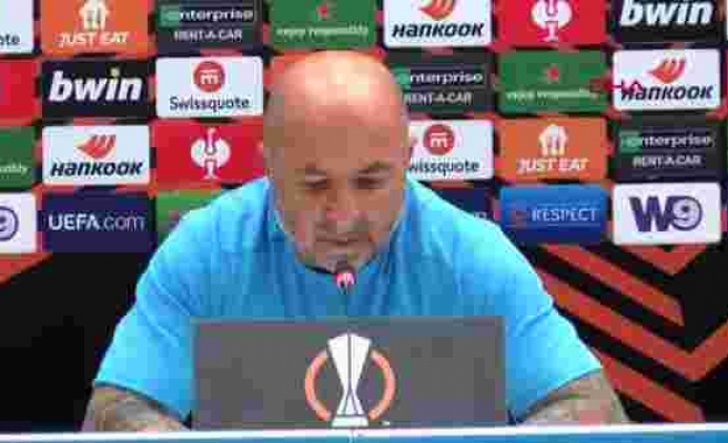 SPOR Marsilya Teknik Direktörü Sampaoli ve futbolcusu Alvaro Gonzalez’in Galatasaray maçı sonrası açıklamaları