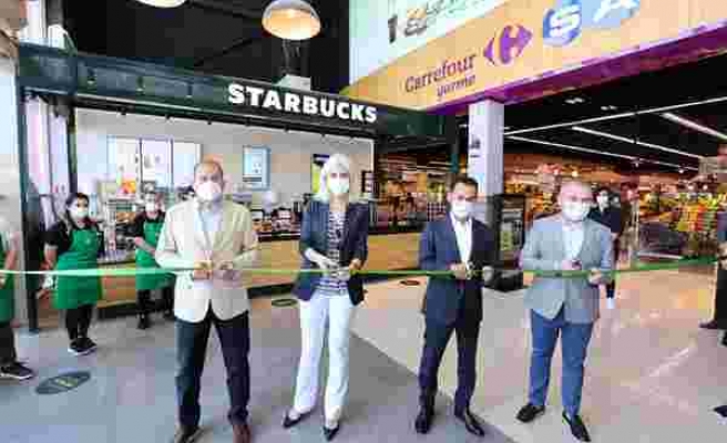 Starbucks, şimdi CarrefourSA marketlerinde