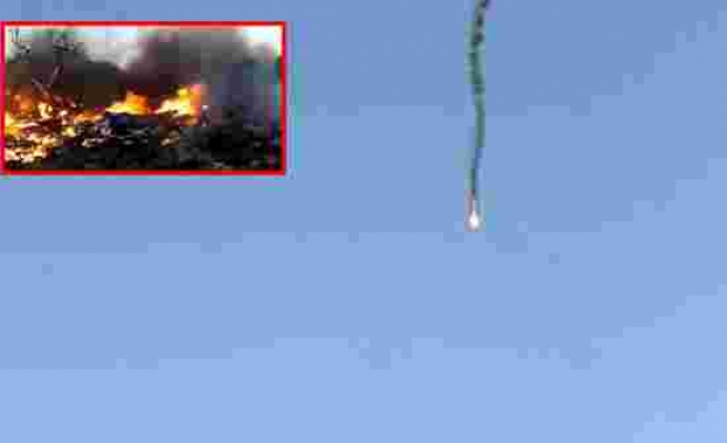Suriye'de 2 Rus keşif uçağı düşürüldü