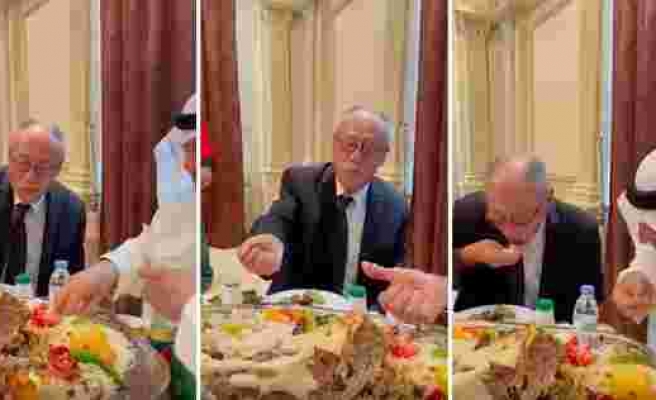 Suudi Arabistan’ın Shaqra Valisi, Japon Büyükelçiye Eliyle Pilav Yemeyi Öğretti