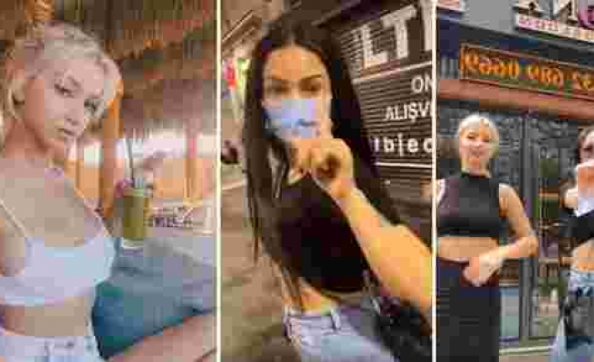 Taksim'de Rastgele Erkeklerin Ellerini Tutup Taciz Eden Kadınların Tepki Çeken TikTok Videosu