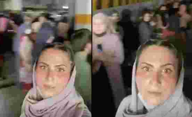 Taliban karşıtı kadın protestocular bodrum kata kapatıldı! O anlar kamerada