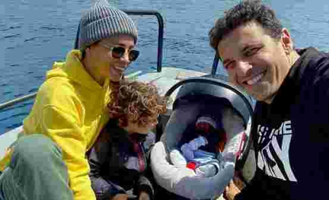 Tanem Sivar'ın 12 günlük bebeği denize açıldı