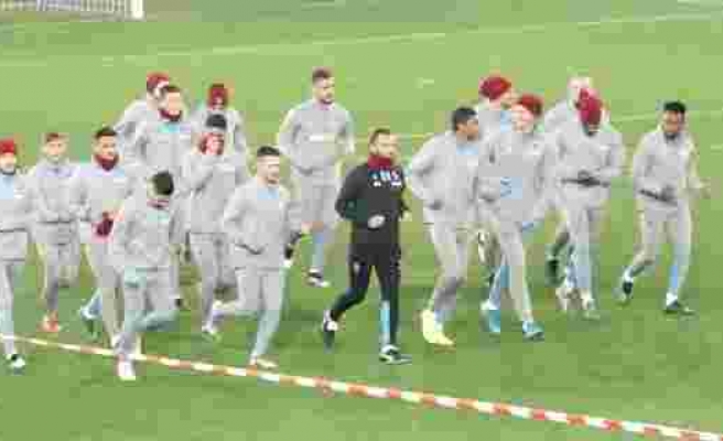 Trabzonspor, Basel maçı hazırlıklarını tamamladı