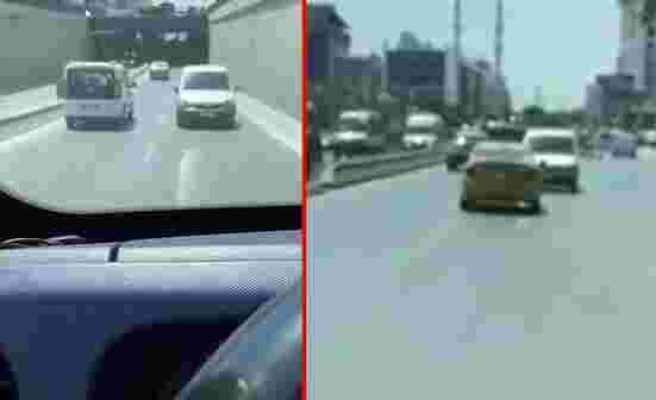 Trafikte ters yönde giden sürücüye vatandaştan tepki: Nereye kadar böyle gideceksin - Haberler