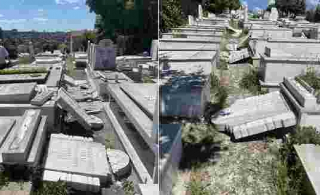 Türk Yahudileri'ne Çirkin Saldırı! Mezar Taşları Kırıldı