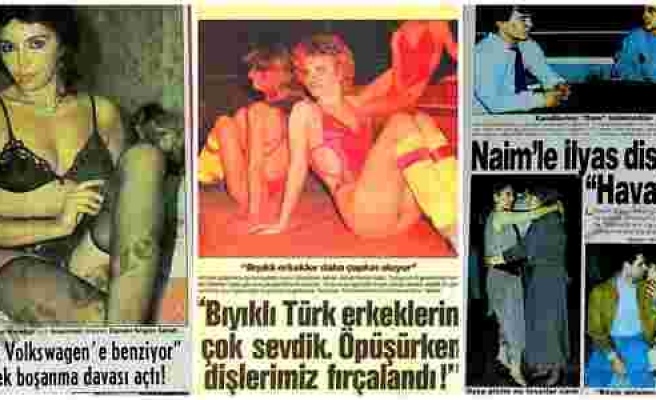 Türkiye'de Bir Döneme Damga Vurmuş Semi-Erotik Gazetelerden 18 Gerçeküstü Haber