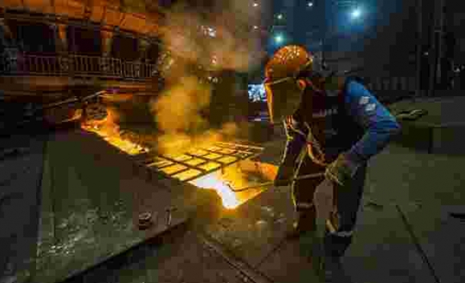 Türkiye'nin ham çelik üretimi azaldı