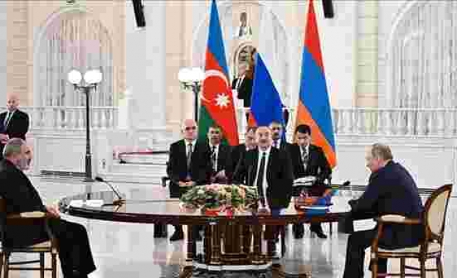 Üçlü zirveden ortak bildiri: Azerbaycan ve Ermenistan anlaştı