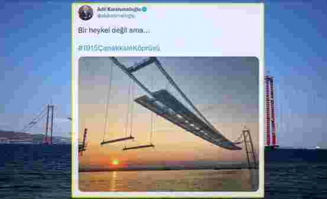 Ulaştırma Bakanı'nın 'Heykel' Göndermeli Köprü Tweeti Gündem Oldu