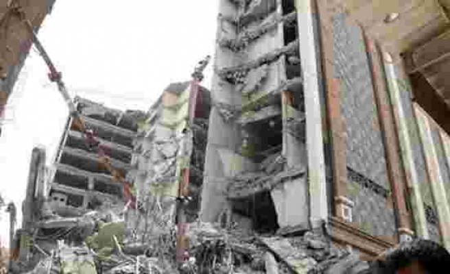 Umutlar her geçen dakika tükeniyor! İran'da 10 katlı binanın enkazında kalan 80 kişi aranıyor - Haberler